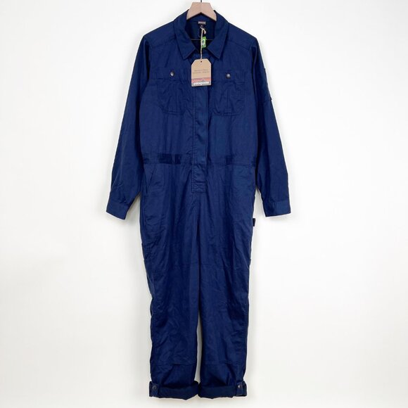 New Patagonia Womens Shop Coveralls Jumpsuit Overalls Long Sleeve Utility Work - Picture 3 of 11